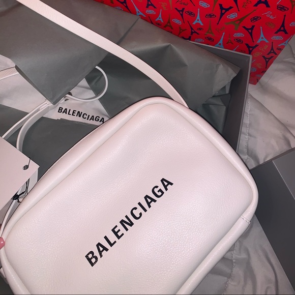 Balenciaga Bags Balenciaga Camera Bag In White Poshmark